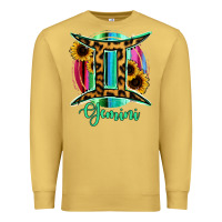 Antique Gold Gemini Sign of Zodiac Premium Sweatshirt - Bettercallsaul