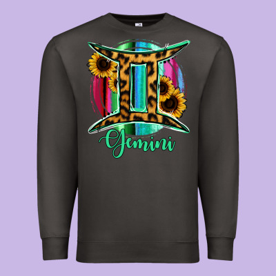 Gemini Sign Of Zodiac Premium Sweatshirt Designed By Bettercallsaul