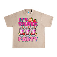French Oak its shake party with milkshake Urban Heavy Tee - AdoDesignShop