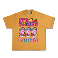 Peanut Butter its shake party with milkshake Urban Heavy Tee - AdoDesignShop