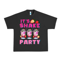 Pigment Black its shake party with milkshake Urban Heavy Tee - AdoDesignShop