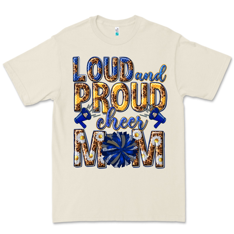 Loud And Proud Cheer Mom Premium Tee by texasbilliewilder | Teevron