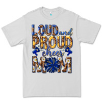 Dove Grey loud and proud cheer mom Premium Tee - texasbilliewilder
