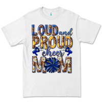 White loud and proud cheer mom Premium Tee - texasbilliewilder