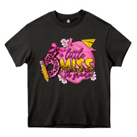 Asphalt little miss 6th grade Heavy Core Tee - texasbilliewilder