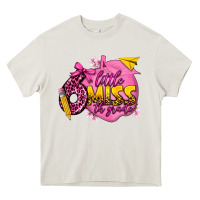 Cream little miss 6th grade Heavy Core Tee - texasbilliewilder