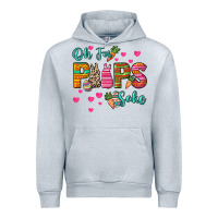 Heather Grey Oh for peeps sake Easter Day Urban Hoodie - HowdyJamesFarm