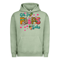 Pigment Oil Green Oh for peeps sake Easter Day Urban Hoodie - HowdyJamesFarm