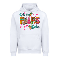 White Oh for peeps sake Easter Day Urban Hoodie - HowdyJamesFarm