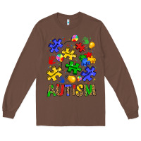 Chestnut autism Long Sleeve Tee - JahusDesignShop