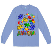Colony Blue autism Long Sleeve Tee - JahusDesignShop