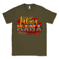 Army Green latina mama Classic Tee - Jasminsmagicworld