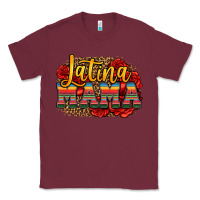 Burgundy latina mama Classic Tee - Jasminsmagicworld