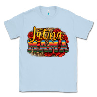 Dusty Blue latina mama Classic Tee - Jasminsmagicworld