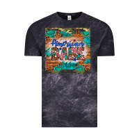 Cloud Black american babe Vintage Tee - Artiststas