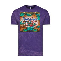 Cloud Purple american babe Vintage Tee - Artiststas