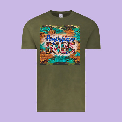 American Babe Vintage Tee Designed By Artiststas