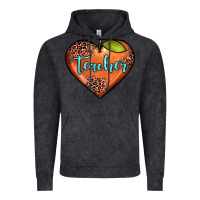 Vintage Black teacher heart Vintage Hoodie - JahusDesignShop