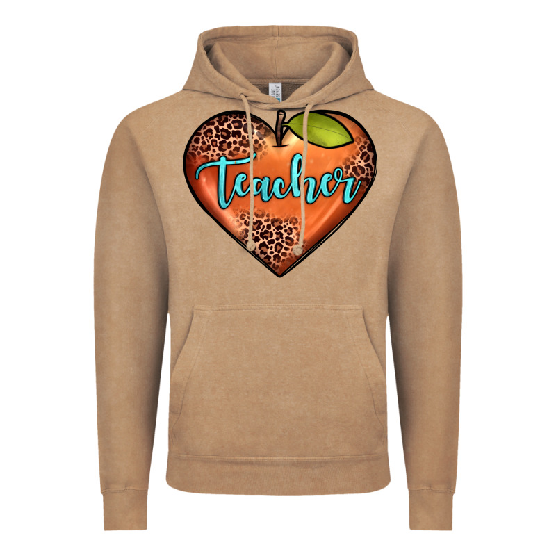 Teacher Heart Vintage Hoodie by JahusDesignShop | Teevron