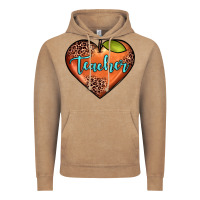 Vintage Coffee teacher heart Vintage Hoodie - JahusDesignShop