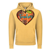 Vintage Mustard teacher heart Vintage Hoodie - JahusDesignShop