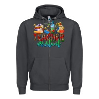 Smoke teacher assistant Zipper Hoodie - NancyCooperArtShop