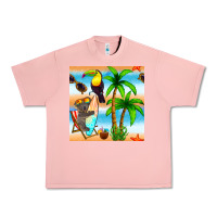 Salmon tropical animals seamless pattern Urban Heavy Tee - BundleAndBundleShop