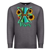 Charcoal Heather Pisces Zodiac Premium Sweatshirt - Bettercallsaul