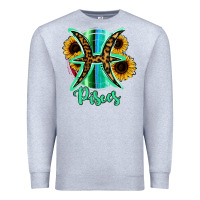 Heather Grey Pisces Zodiac Premium Sweatshirt - Bettercallsaul