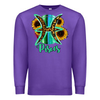Purple Pisces Zodiac Premium Sweatshirt - Bettercallsaul