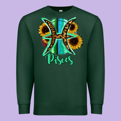 Pisces Zodiac Premium Sweatshirt Designed By Bettercallsaul