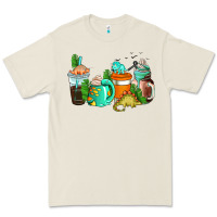 Bone dinosaur coffee cups Premium Tee - AdoDesignShop