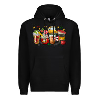Black school bus coffee cups Premium Hoodie - NancyCooperArtShop