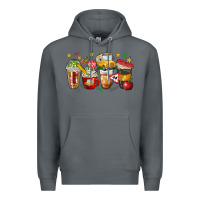 Rock school bus coffee cups Premium Hoodie - NancyCooperArtShop