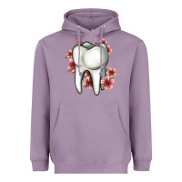 Lavender floral tooth Heavyweight Hoodie - Jasminsmagicworld