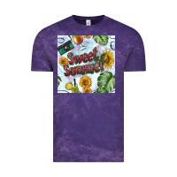 Cloud Purple sweet summer seamless pattern Vintage Tee - BundleAndBundleShop
