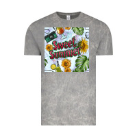 Cloud Rock sweet summer seamless pattern Vintage Tee - BundleAndBundleShop