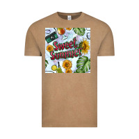 Vintage Coffee sweet summer seamless pattern Vintage Tee - BundleAndBundleShop