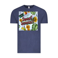 Vintage Denim sweet summer seamless pattern Vintage Tee - BundleAndBundleShop
