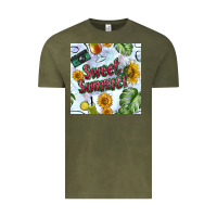 Vintage Olive sweet summer seamless pattern Vintage Tee - BundleAndBundleShop