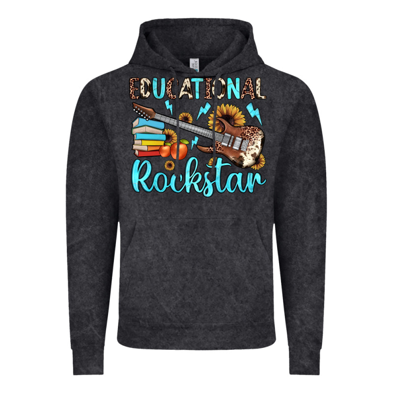 Educational Rockstar Vintage Hoodie by JahusDesignShop | Teevron