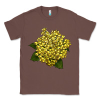 Chestnut Oregon Grape Flower Illustrations Classic Tee - LillyAllenDesigns