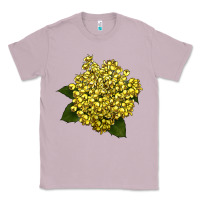 Lilac Oregon Grape Flower Illustrations Classic Tee - LillyAllenDesigns