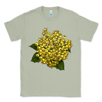 Matcha Oregon Grape Flower Illustrations Classic Tee - LillyAllenDesigns