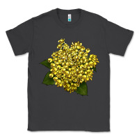 Smoke Oregon Grape Flower Illustrations Classic Tee - LillyAllenDesigns