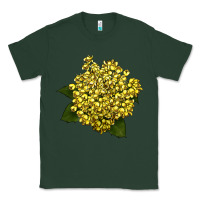 Sports Green Oregon Grape Flower Illustrations Classic Tee - LillyAllenDesigns