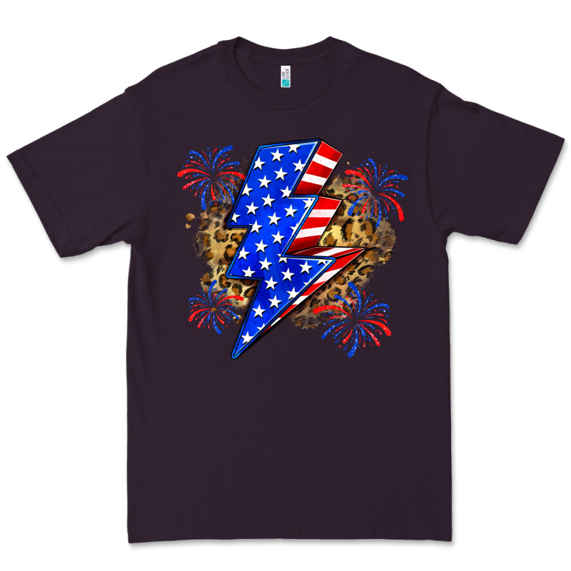 American Lightning Bolt Premium Tee by Zillion Design Studio | Teevron