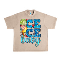 French Oak ice ice baby with popsicle Urban Heavy Tee - AdoDesignShop
