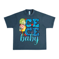 Midnight Navy ice ice baby with popsicle Urban Heavy Tee - AdoDesignShop