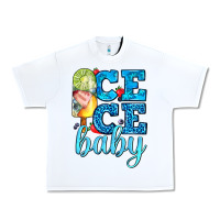 White ice ice baby with popsicle Urban Heavy Tee - AdoDesignShop